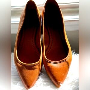 Frye leather ballet flats
